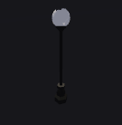 Cracked Street Lamp