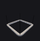 Square Ceiling Lamp