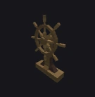 Wooden Ship Wheel